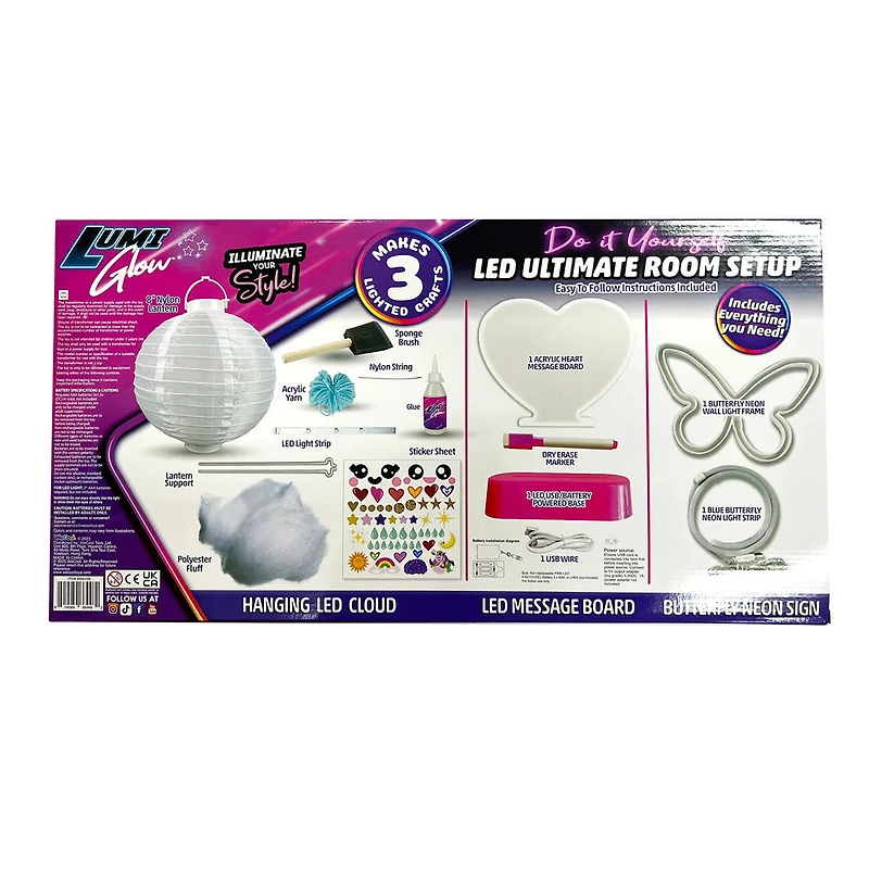 LumiGlow-DIY LED L'aménagement ultime de la salle