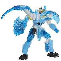 Power Rangers Dino Ptera Freeze Zord, Zord robot dinosaure avec système d'assemblage pour combiner Zord Link