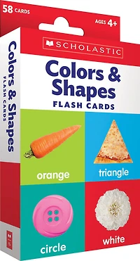 Flash Cards: Colors And Shapes - English Edition