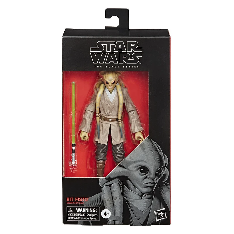 Star Wars The Black Series Kit Fisto Toy 6-inch Scale Star Wars: The Clone Wars Collectible Action Figure