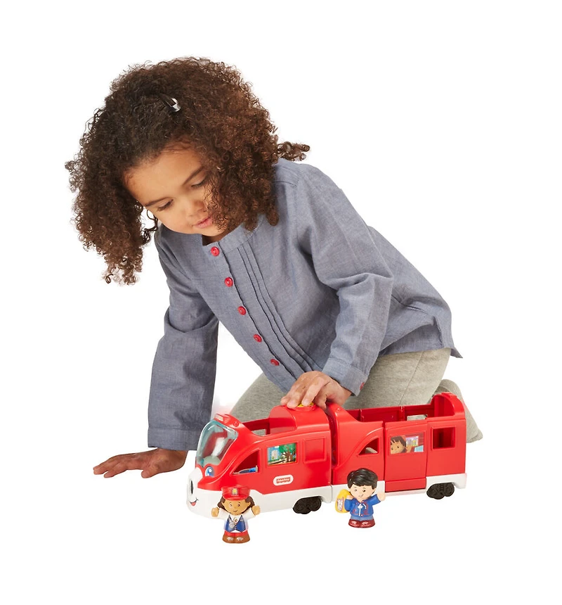 Fisher-Price- Little People-Train de passagers amical
