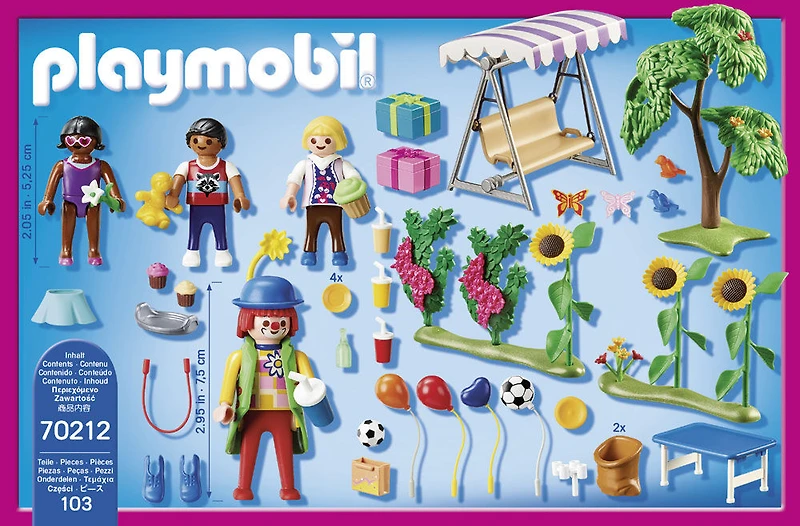 Aménagement pour fête - Playmobil