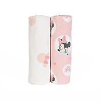 Ensemble de 4 Articles Disney Minnie Mouse pour Chambre de Bébé