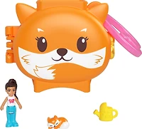 Polly Pocket Connexions Animales Coffret de jeu et poupées Renard