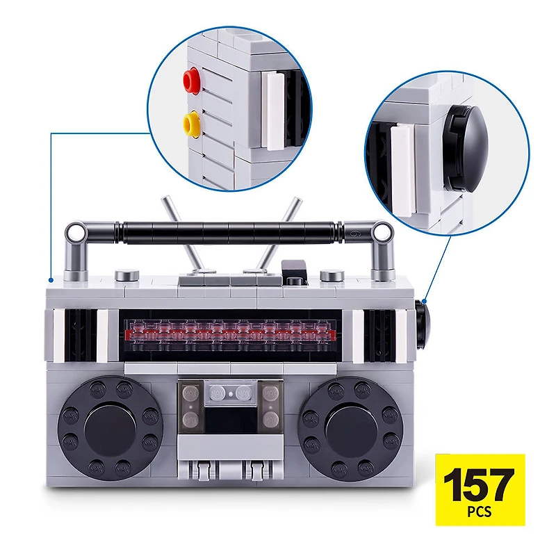 Collection de briques de construction MAX Premium Retro de ZURU