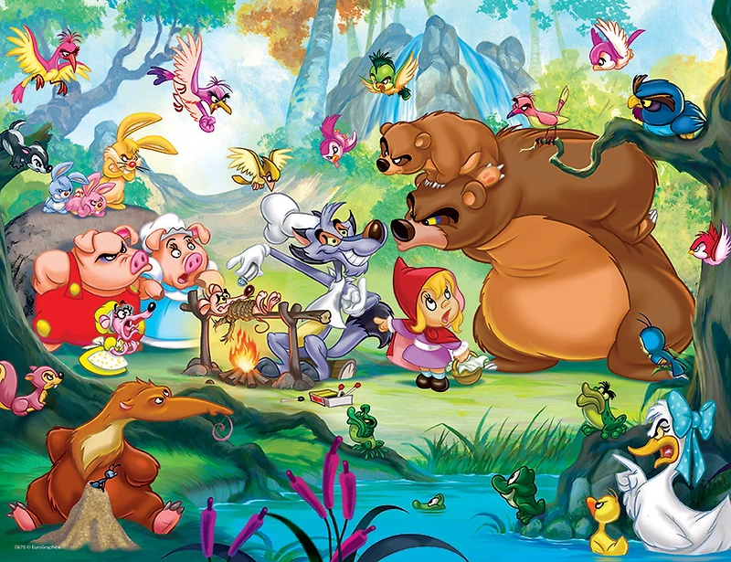 Eurographics Little Red Riding Hood 35 Piece Puzzle