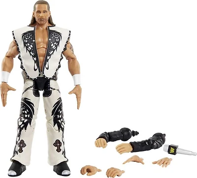 WWE WrestleMania Shawn Michaels Elite Collection Action Figure