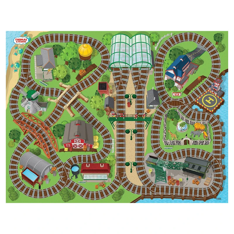 Tapis de jeu MegaMat Jumbo - Thomas et ses amis