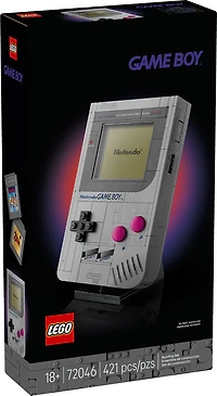 LEGO Game Boy 3D Puzzle - Retro Nintendo Building Set for Adults, Ages 18 and Up - 72046