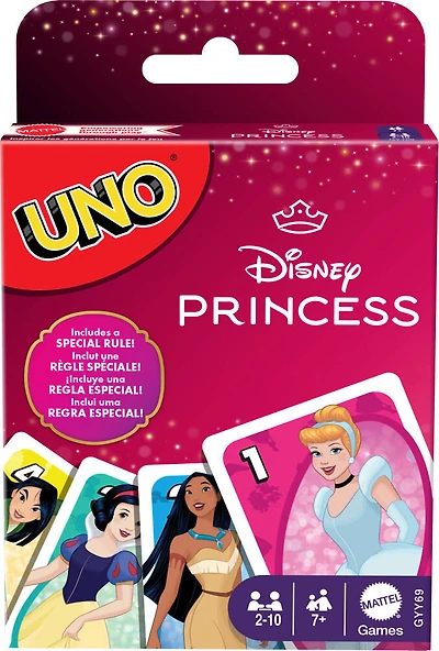 UNO Disney Princesses Matching Card Game, 112 Cards