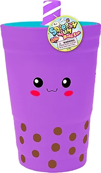 Squeesh Yum Boba Tea Asst. - Édition anglaise - 1 par commande, la couleur peut varier (Chacun vendu séparément, sélectionné au hasard)