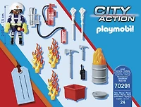 Playmobil - Set cadeau Pompier