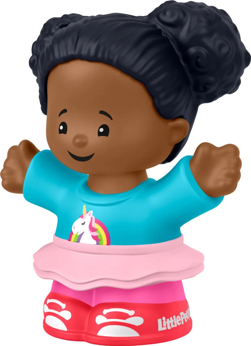 Fisher-Price Petites gens Tessa Figure pour les tout-petits et préscolaire Faire semblant de jouer