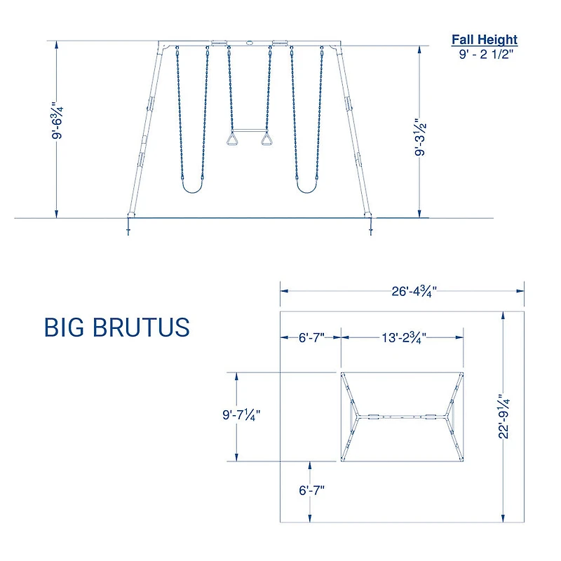 Brutus, Big - Metal "B" Kit