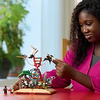 LEGO Ideas The Evolution of STEM Building Set - Minifigures of Scientists Sir Isaac Newton, Marie Curie and George Washington Carver - 21355