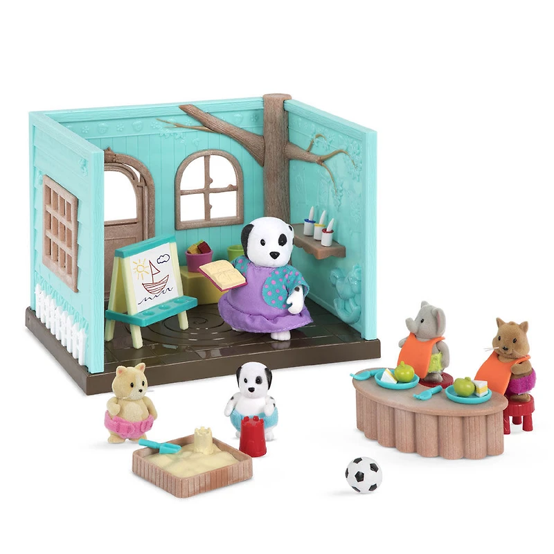 Li'l Woodzeez, Li'L Luvs & Hugs Nursery Playset