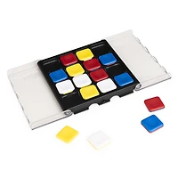 Rubik's, Flip Pack and Go Fast-Paced Problem-Solving Strategy Travel-Sized Two-Player Puzzle Board Game