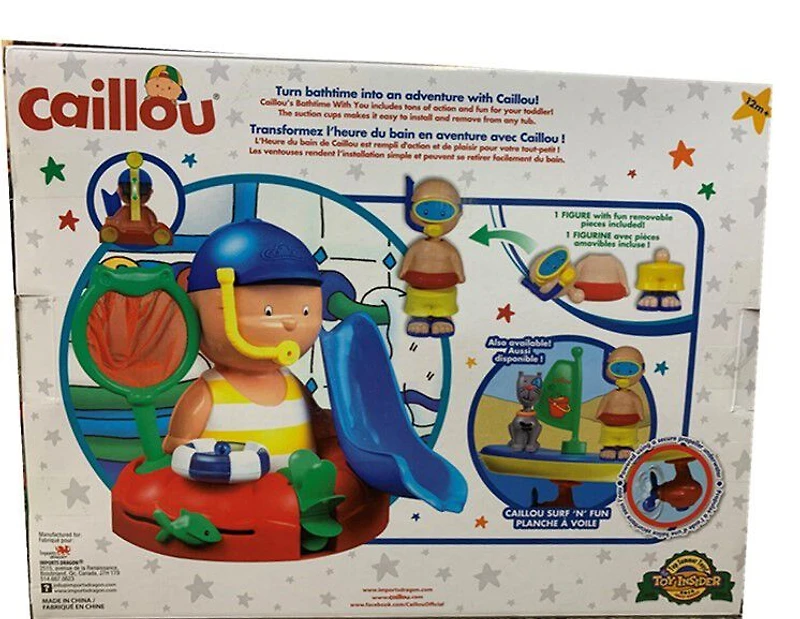 Caillou: L'heure du bain au