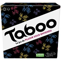 Jeu Taboo classique, jeu de mots à deviner, jeu de groupe pour ados et adultes, jeu de société pour 4 joueurs et plus