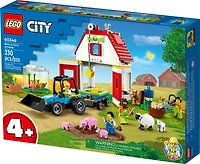 LEGO City Les animaux de la grange et de la ferme 60346 Ensemble de construction (230 pièces)