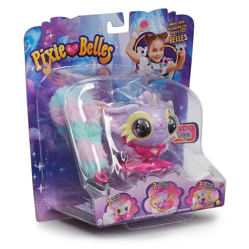 Pixie Belles - Layla (violet) - Jouet animal interactif enchanté