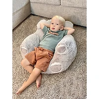 Chaise de personnage en peluche Cuddo Buddies pour tout-petits - Éléphant
