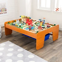 KidKraft - Table et coffret train Un tour en ville