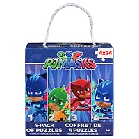 PJ Masks - Coffret de 4 puzzles