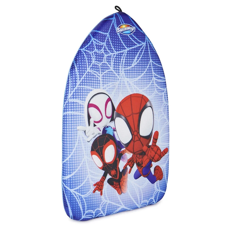 Swimways, Marvel Spidey, Planche de natation, aide à la natation et brassards pour la piscine, bouées de piscine