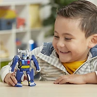 Playskool Heroes Transformers Rescue Bots Academy, figurine convertible de Chase le robot policier