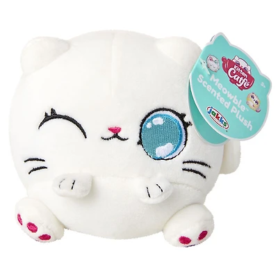 Peluche parfumée Chaton Mefeble Catfe - Persan blanc
