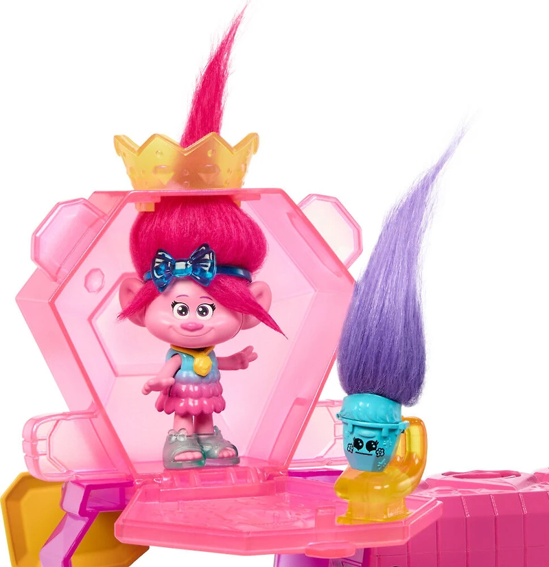 DreamWorks Trolls Band Together -Coffret de jeu -Mont Rageous, poupée