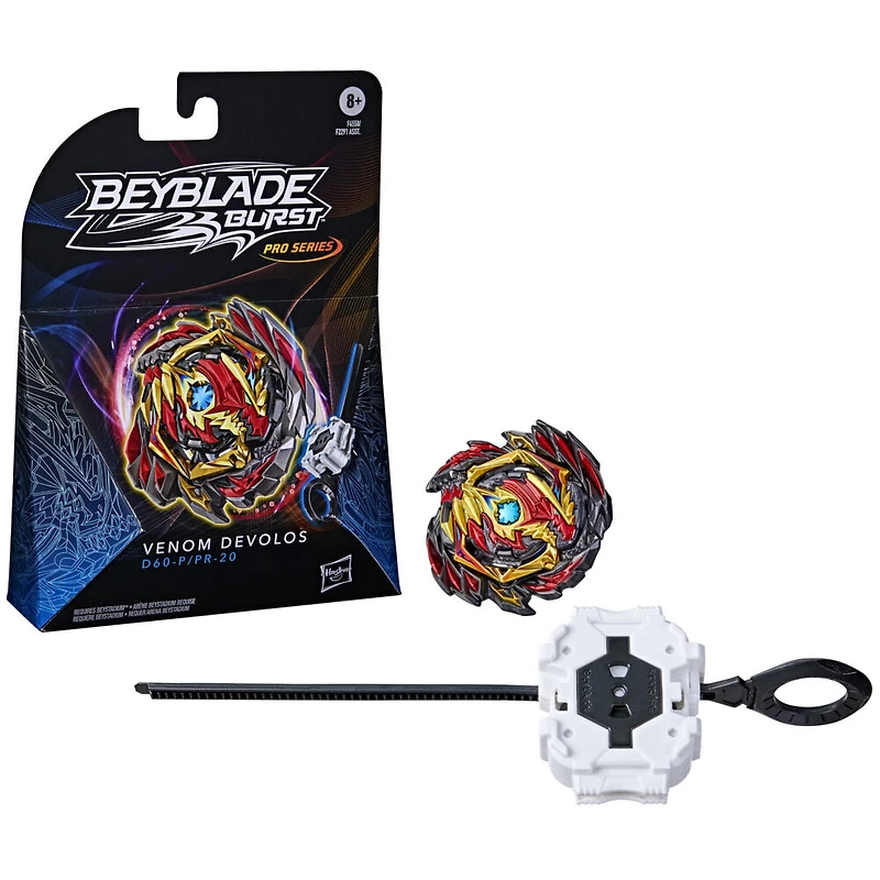 Beyblade Burst Pro Series Venom Devolos Spinning Top Starter Pack