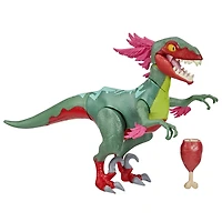 Hasbro Fortnite Victory Royale Series, figurine articulée Raptor (orange) avec accessoire, 15 cm