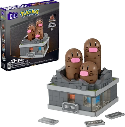 MEGA Showcase Pokémon Mini Motion Dugtrio