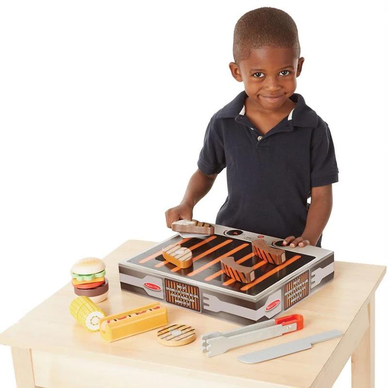 Melissa & Doug - Ensemble de cuisine au gril - Édition anglaise.