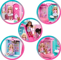 Barbie-Coffret La maison transformable de Chelsea-avec accessoires