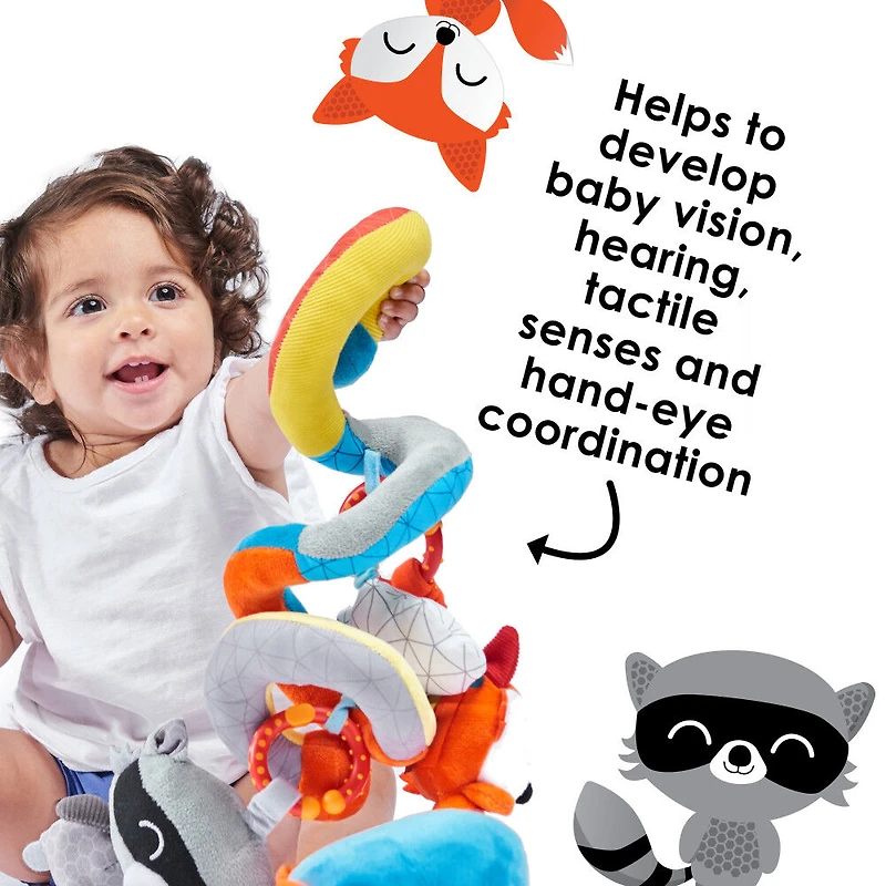 Jouet pour bébé en spirale d'activité Diono