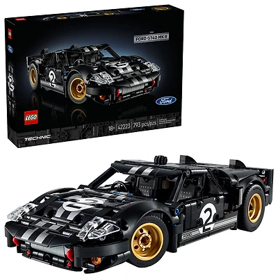 LEGO Technic La Voiture de Course Ford GT40 MKII 1966 pour Adultes, Modèle de Voiture Classique, Ensemble de Construction pour Adultes de 18 Ans et Plus 42223