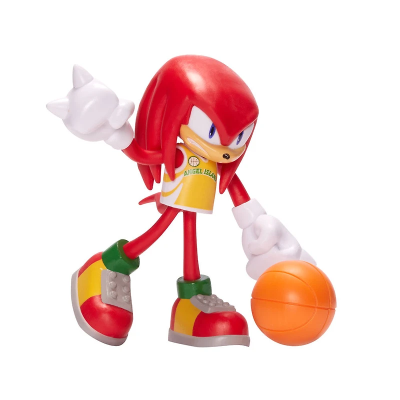 SONIC - 4" Knuckles avec basketball