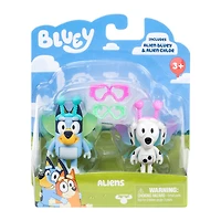 Bluey S10 Figurine 2Pk Étrangers Bluey Et Chloe
