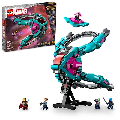 LEGO Marvel Le nouveau vaisseau des Gardiens 76255 Ensemble de jeu de construction (1 108 pièces)