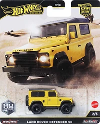 Hot Wheels Premium Car Culture Off Road Land Rover Defender 90, véhicule miniature de collection à l'échelle 1:64