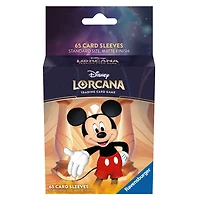 Lorcana The First Chapter Card Sleeves Mickey Mouse