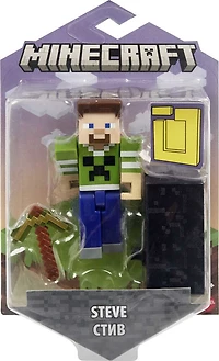Minecraft - Figurine - Crée-Un-Portail - Steve