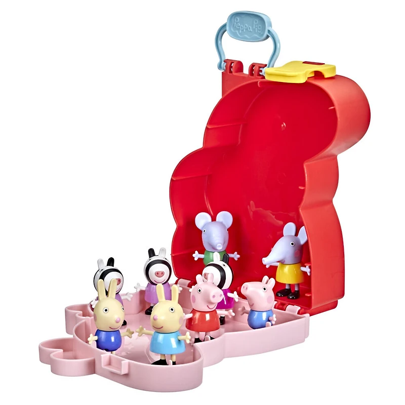 Peppa Pig Carry-Along Brothers & Sisters - Édition Anglaise - Notre exclusivité