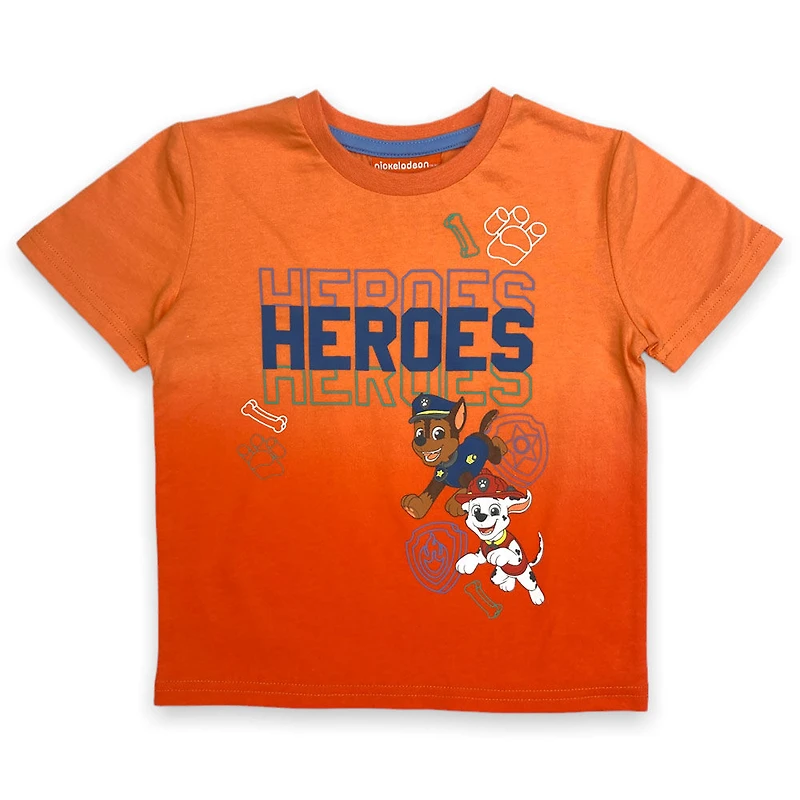 Paw Patrol Short Sleeve T-Shirt, orange