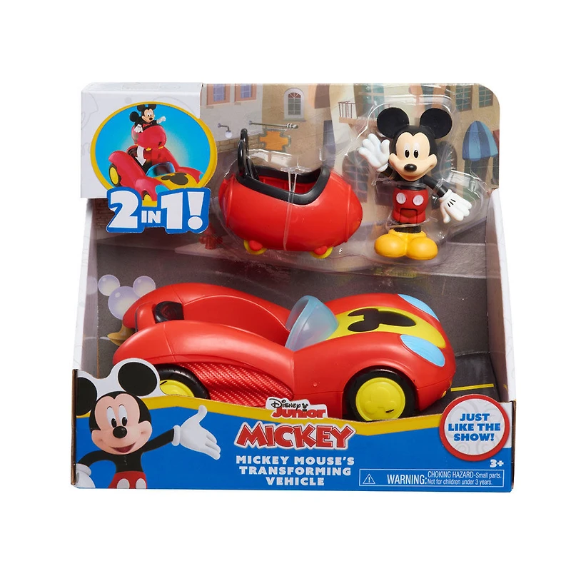 Véhicule de Transformation Disney Junior Mickey Mouse Funhouse