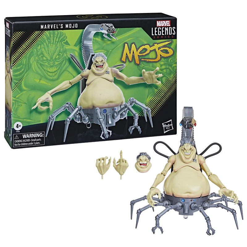 Marvel Legends Series X-Men, figurine de collection Marvel's Mojo de 15 cm avec 3 accessoires