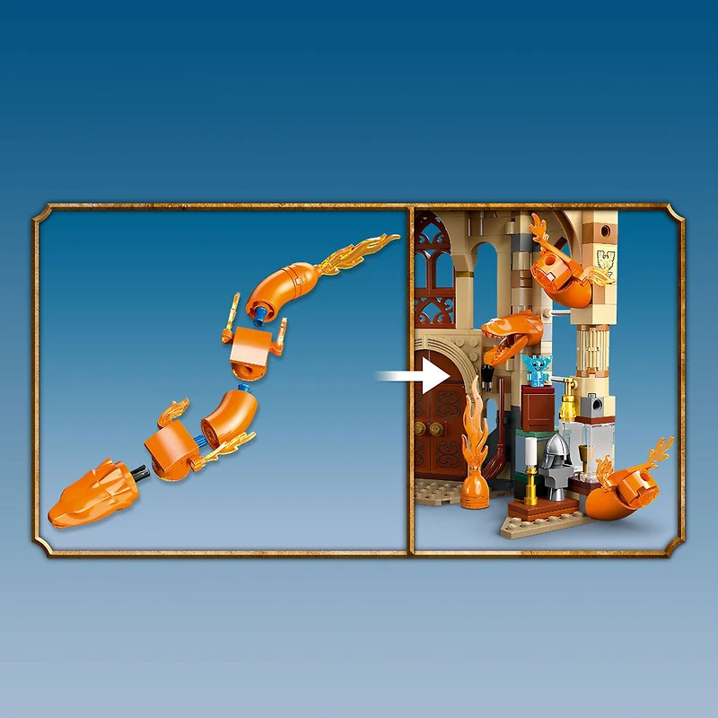 LEGO Harry Potter Poudlard : la Salle sur demande 76413 Ensemble de jeu de construction (587 pièces)